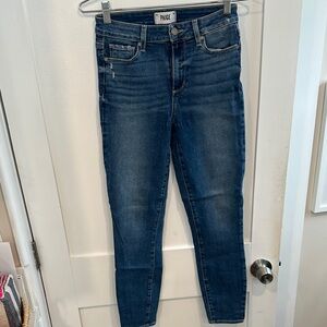 PAIGE Women's Blue Jeans